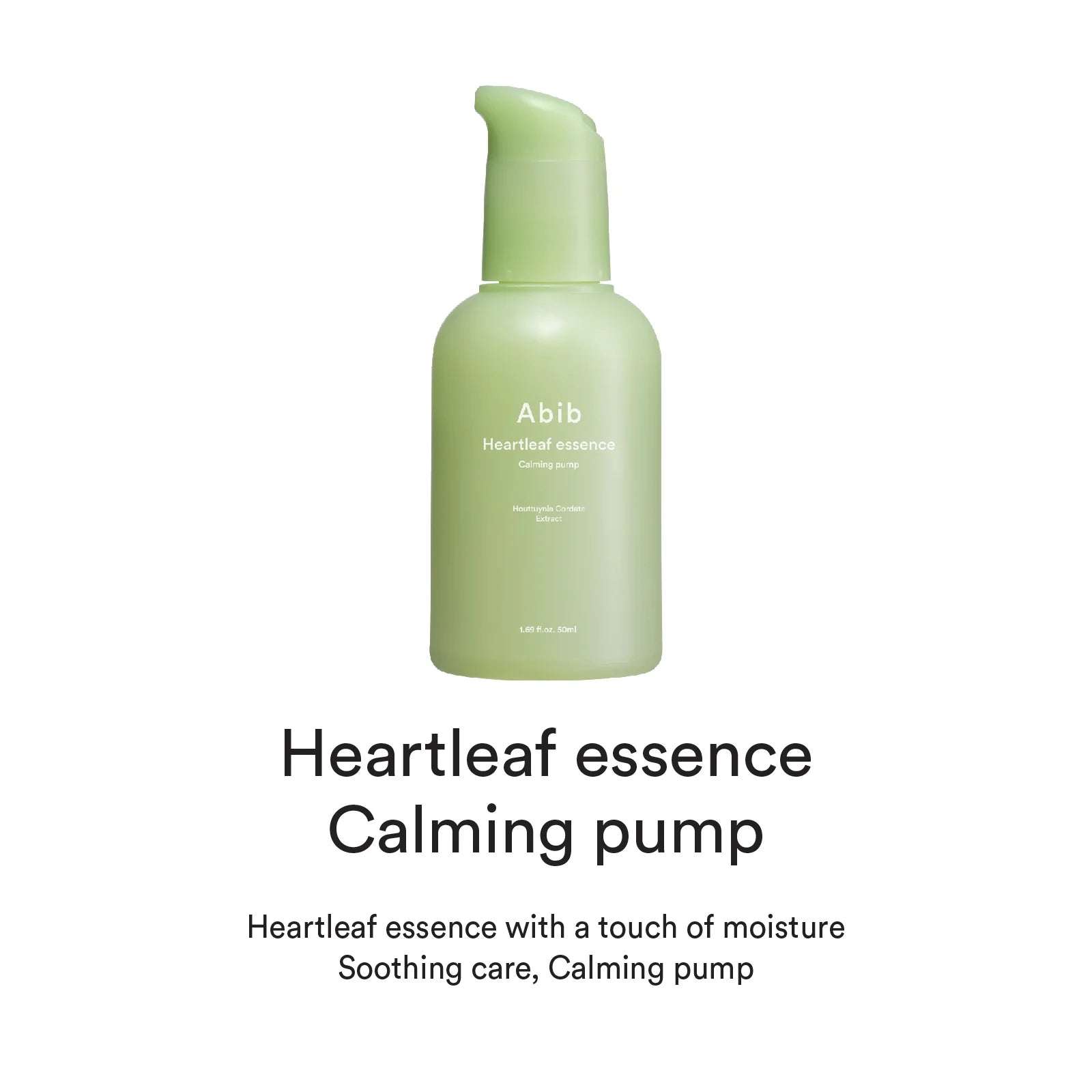 Heartleaf essence Calming pump, 50ml
