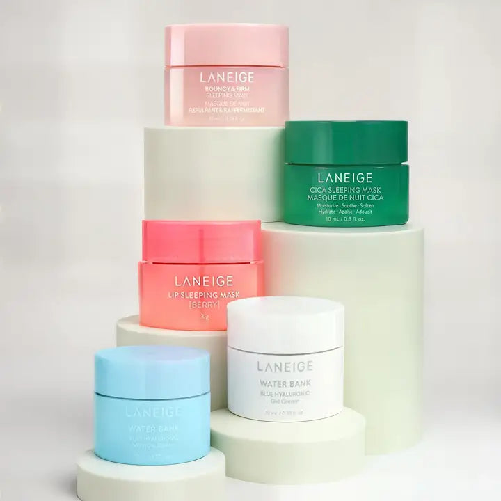 Sleeping Mask and Cream, mini size