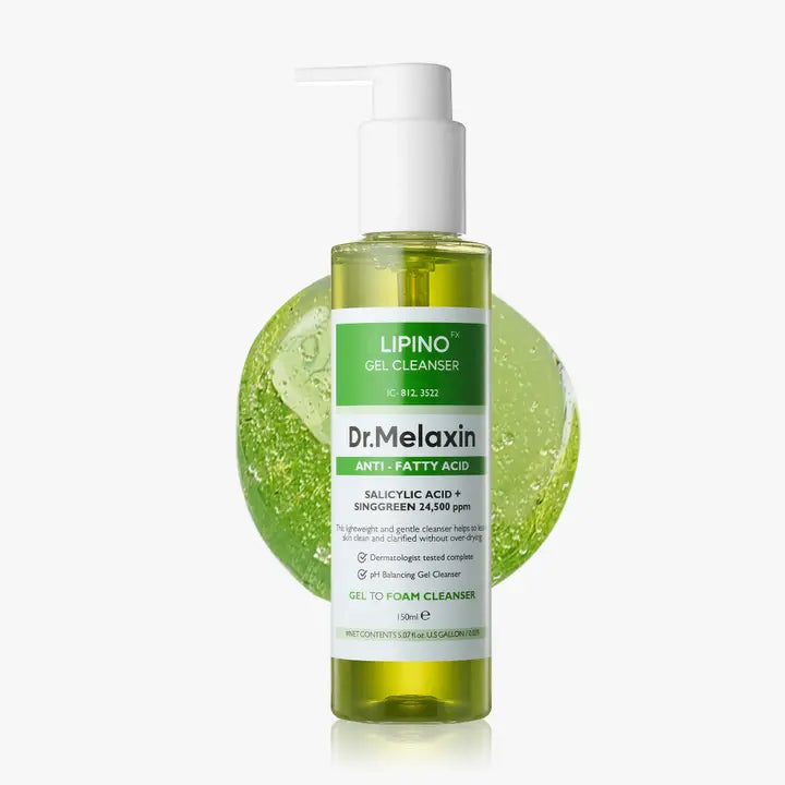 Lipino Anti-Fatty Acid Gel Cleanser, 150ml