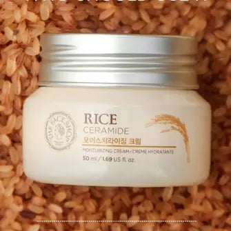 Rice & Ceramide Moisturizing Cream, 50ml