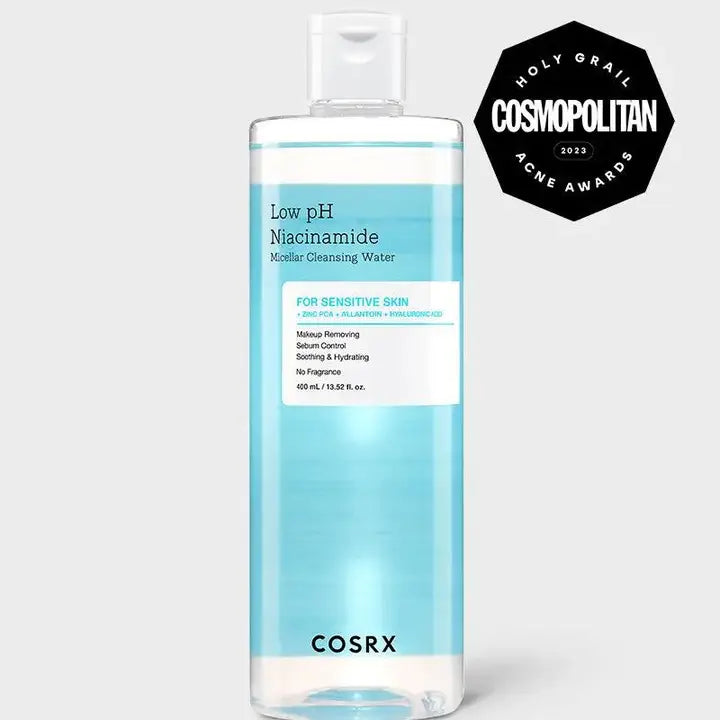 LOW PH NIACINAMIDE MICELLAR CLEANSING WATER, 400ML