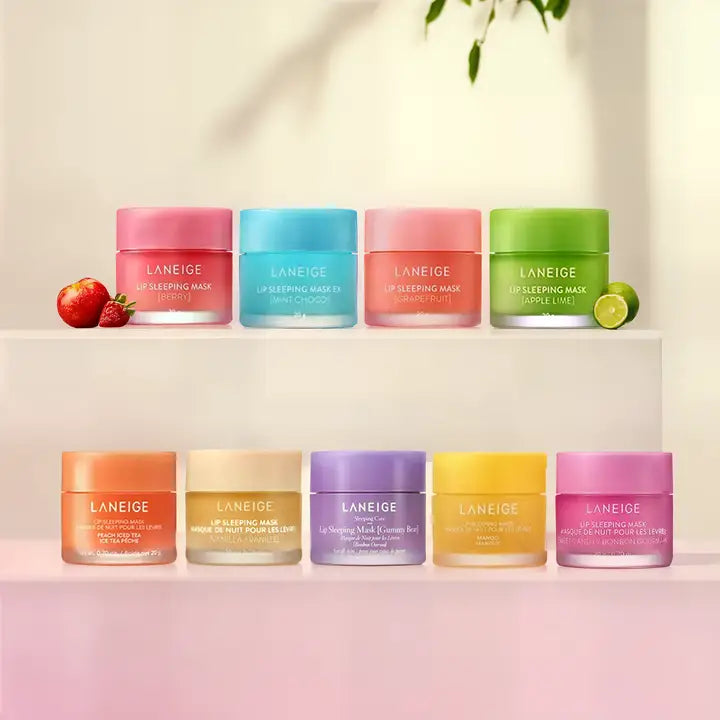 Lip Sleeping Mask with Vitamin C, 9 Types