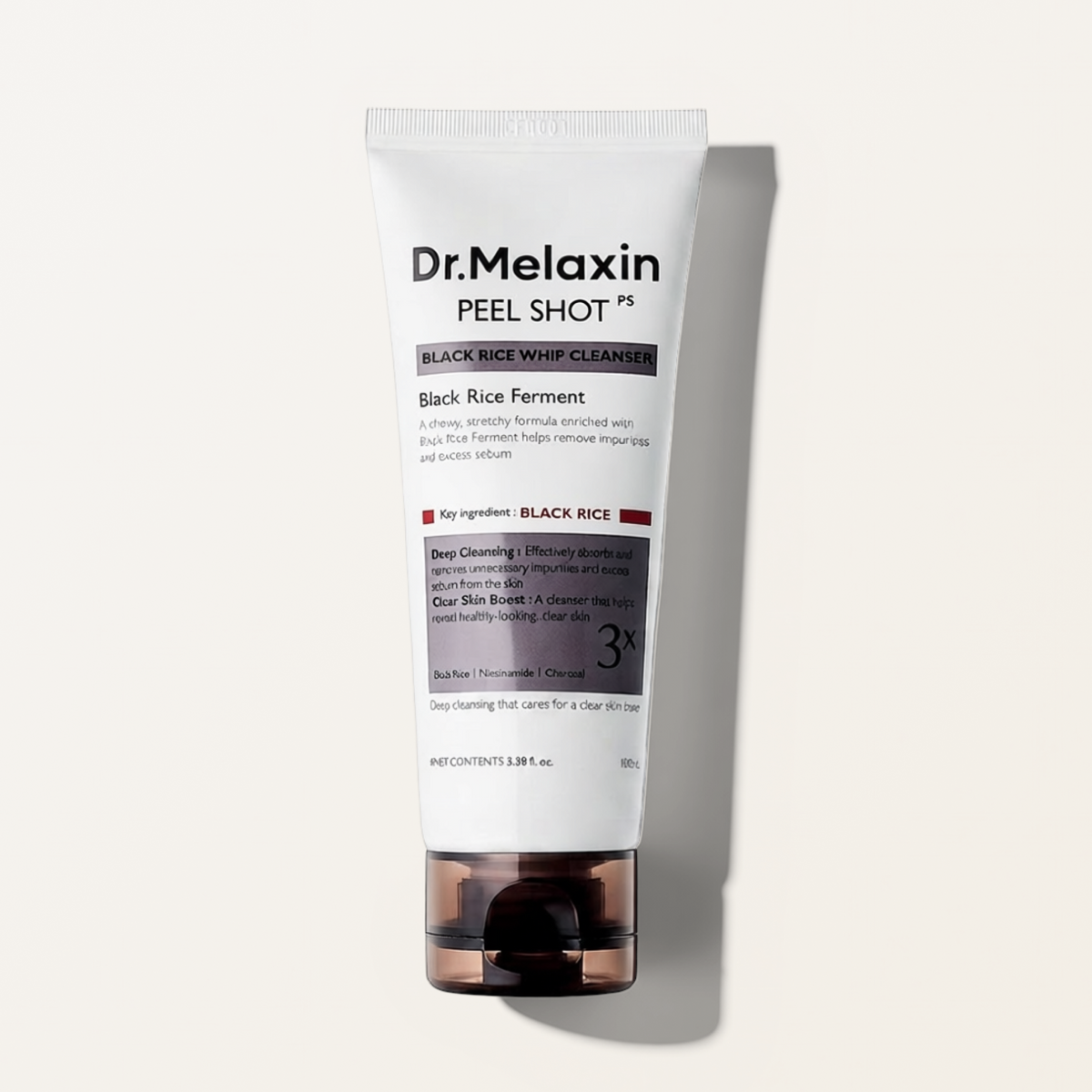 Peel Shot Black Rice Mochi Whip Cleanser