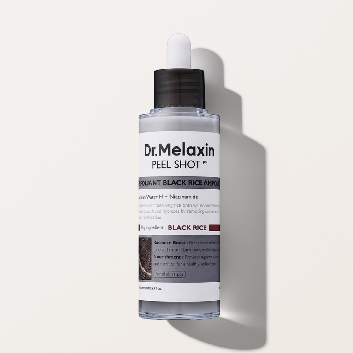 Peel Shot Glow Black Rice Ampoule 80ml