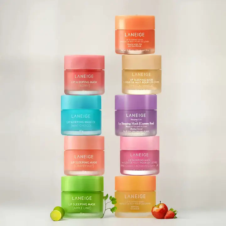 Lip Sleeping Mask with Vitamin C, 9 Types